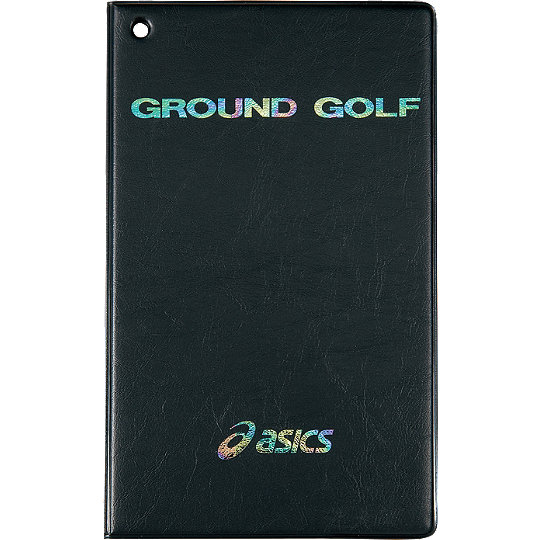 アシックス　グラウンドゴルフ　GGG526　スコアカードカバー　ブラック