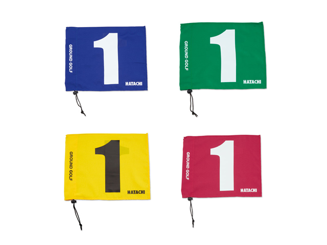 グラウンド・ゴルフ用旗セット (HATACHI ハタチ BH5001S / グラウンド・ゴルフ用コース設備品)